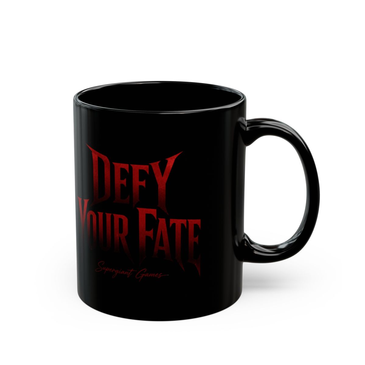 Hades II "Defy Your Fate" Black Mug - Official mugs merchandise