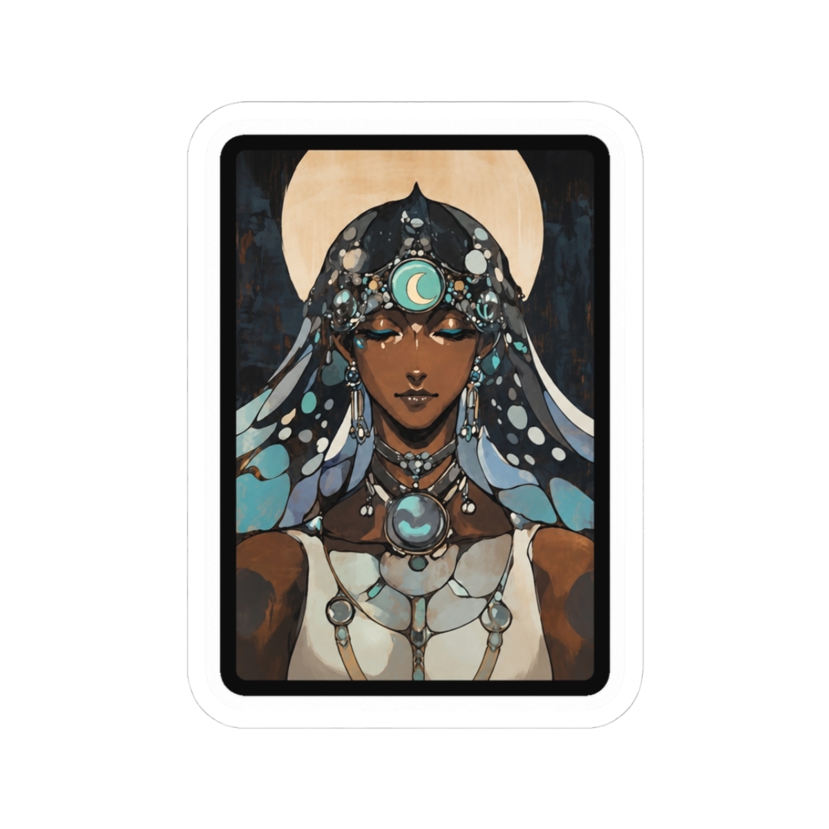 Selene Hades 2 Game Fanart Sticker - Official stickers merchandise