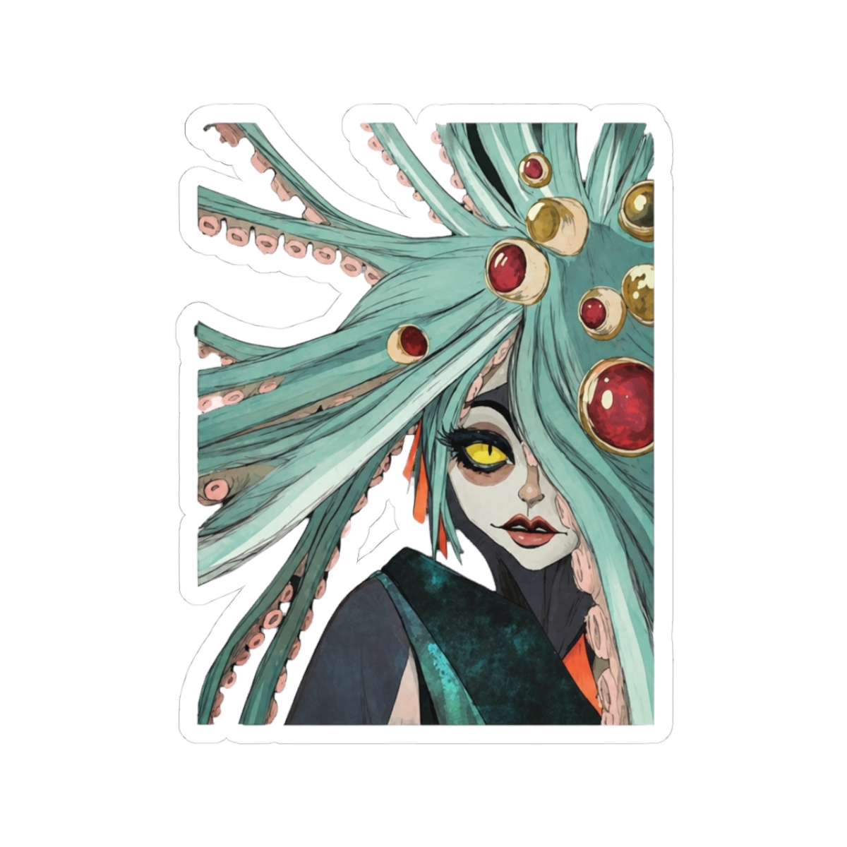 Scylla Hades 2 Game Fanart Sticker - Official stickers merchandise