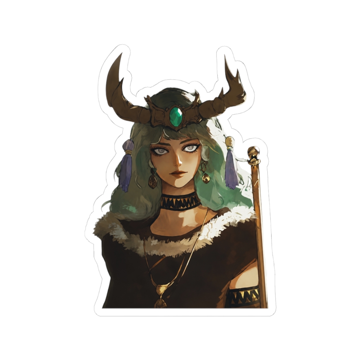 Artemis Hades 2 Game Fanart Sticker - Official stickers merchandise