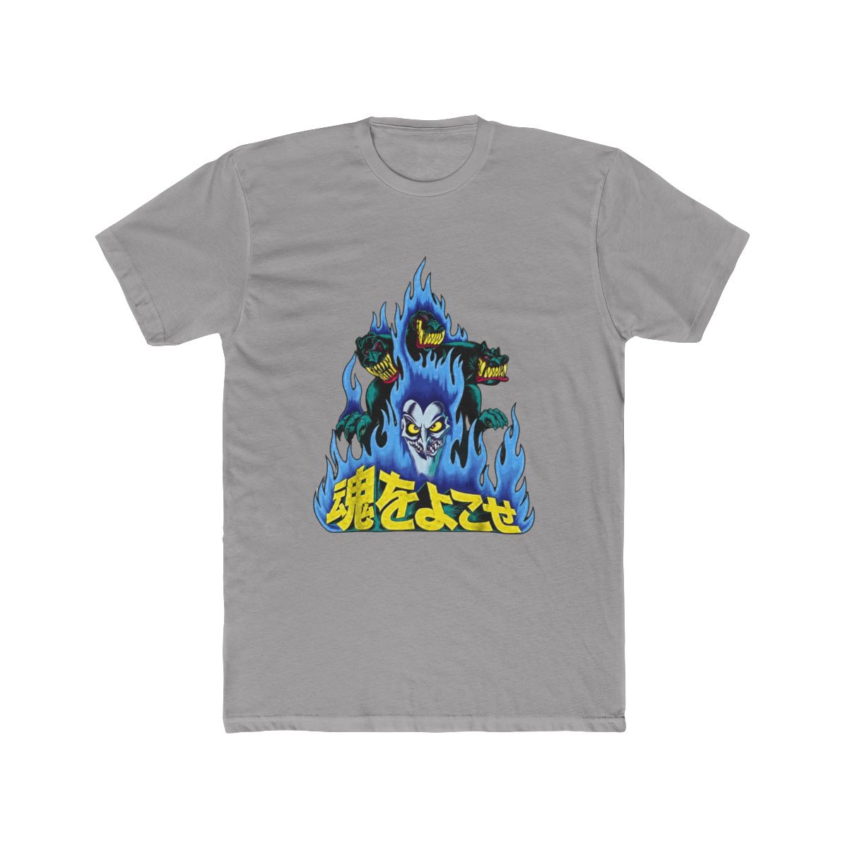 Disney Villains Hades And Cerberus Kanji T-Shirt - Official t-shirts merchandise