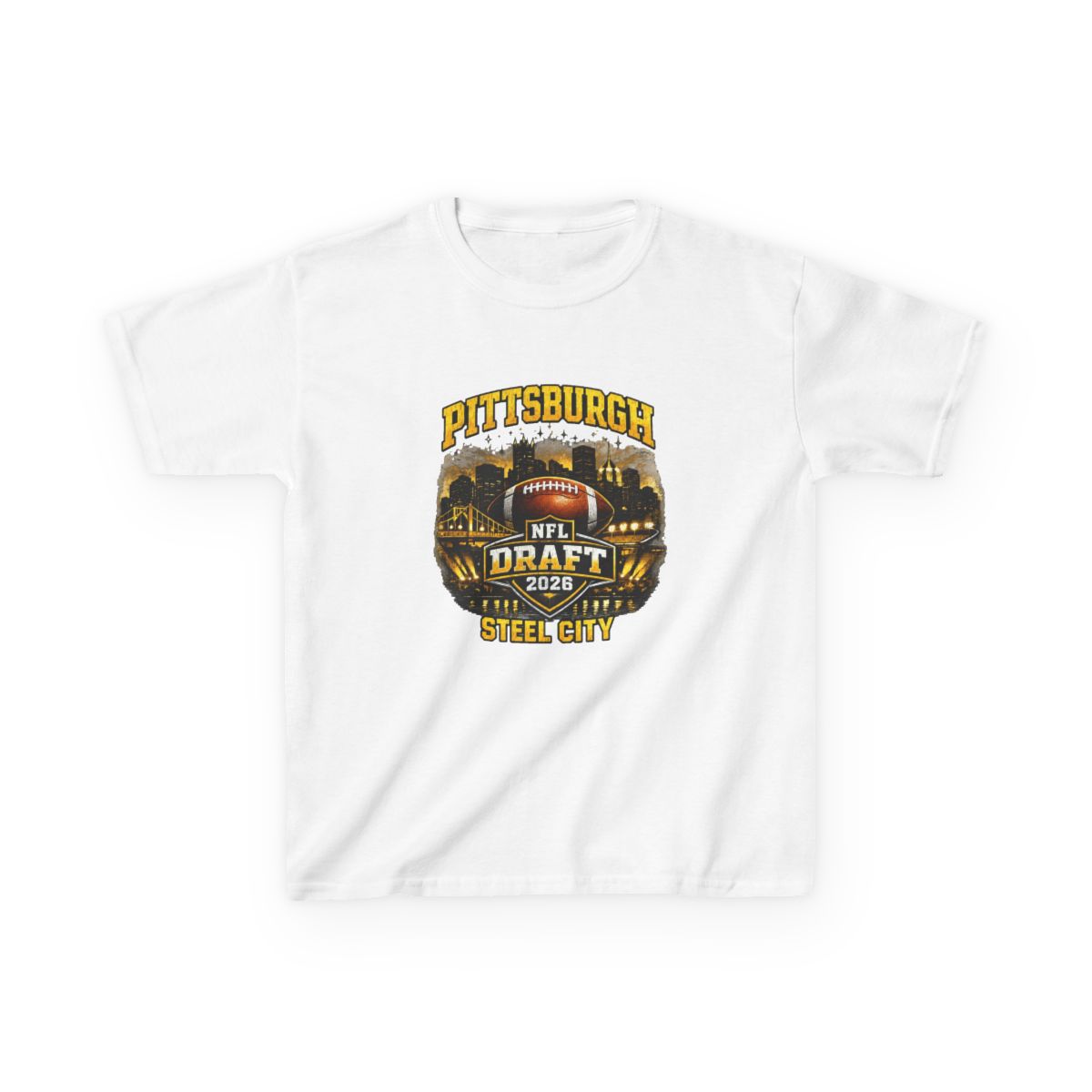 Pittsburgh Draft 2026 Kids T-Shirt | Hades II - Official t-shirts merchandise