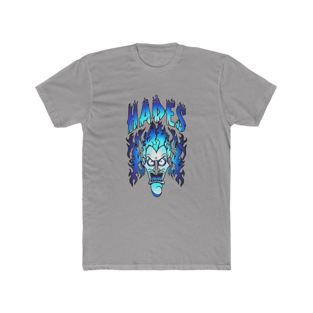 Disney Villains Hades from Hercules Blue Flames T-Shirt - Official t-shirts merchandise